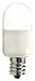 Trade Number L20120CS-R, 0.7 Watts Miniature LED Lamp, T6, Miniature Screw (E10), 120 Volt, 2 Lumens - 1 Each