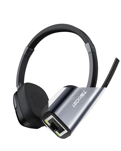 TECKNET USB Network Adapter, USB 3.0 to 10/100/1000Mbps Network LAN Wired Ethernet Adapter, USB 3.0 to RJ45, LED Indicator Compatible for Windows 10 8.1, Linux, Mac OS and Network TV Box