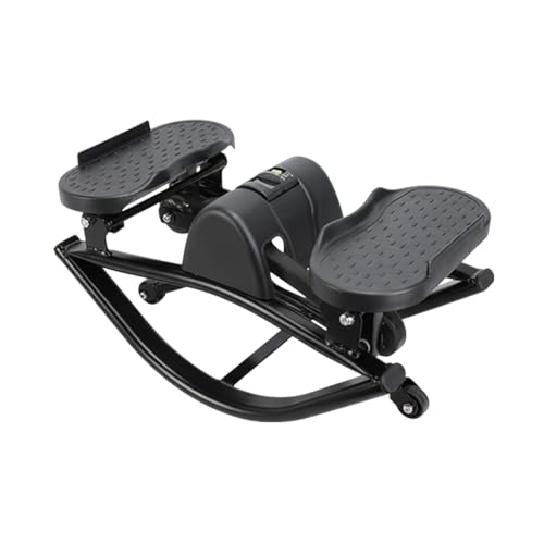 Workout Stepper,Tragbares Fitnessgerät Für Training,Stepper Gerät Fitnessmaschine - Für Home-Gym, Wohnheim, Wohnung, Knie, Gelenke, Beine, Gesäß, Bauch, Männer Und Frauen