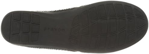 Aravon Women's Adalyn-AR Flat,Grey Reptile Print,7.5 B US | Image 3