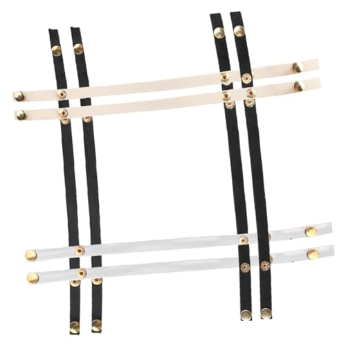 LIFKOME 4 Pairs Detachable High Heel Shoe Straps Removable Laces for Women's High Heels