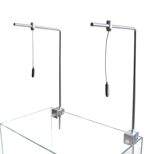 Kriccekal 調節可能な水槽取り付けブラケット LED ユニバーサル 水槽ライトスタンド ライトスタンド 吊り下げキット 水槽アクセサリー