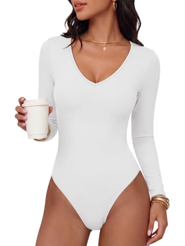 Image of ANRABESS Women Long Sleeve Bodysuits UPF 50+