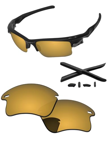 Image of Replacement Lenses & Rubber Kits for Oakley Fast Jacket XL OO9156 71mm - Precision Fit, UV Block, Impact Resistant