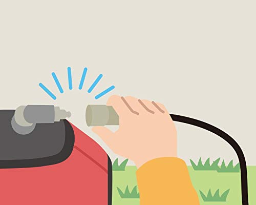 ホンダ LPガス インバータ発電機 1.5kVA EU15iGP 専用ガス接続コード付き 7枚目