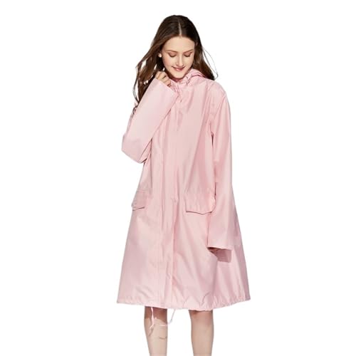 Genérico Chubasquero Poncho impermeable de moda, ligero y transpirable, a prueba lluvia Para Hombre(Color-01,XXL)
