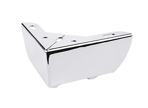 Preisvergleich Produktbild Designer Möbelfuß klassisch aus Stahl, Höhe 54mm, NS61-G0004