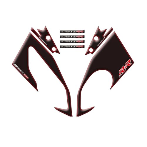 Autocollants pour reservoir carburant S1000RR 2015-2018 avec tampons traction moto