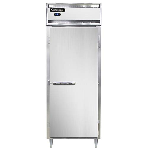 Continental Refrigerator DL1RE-SS-PT Designer Line Wide Single Section Pass-Thru Refrigerator, 28-1/2