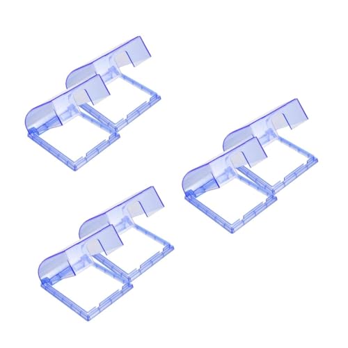 SWOOMEY 6個 壁プロテクターカバー アウトレット 電源コンセント 耐候性フリップ 耐候性コンセント 出口 プラグレセプタクルプロテクター 防水プラグプロテクター パソコン Blue