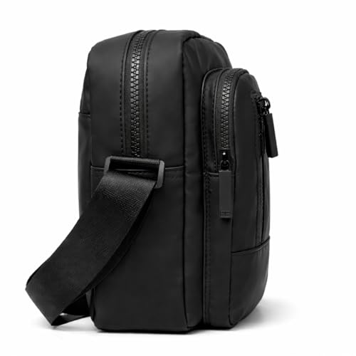 Image of KUNCHI VECTOR Crossbody Sling Bag for Men | Premium Water-Resistant Fabric | Multiple Compartments | Adjustable Strap | Metal Zipper | Gift for Men | Office, Daily Use, Casual & Outdoor