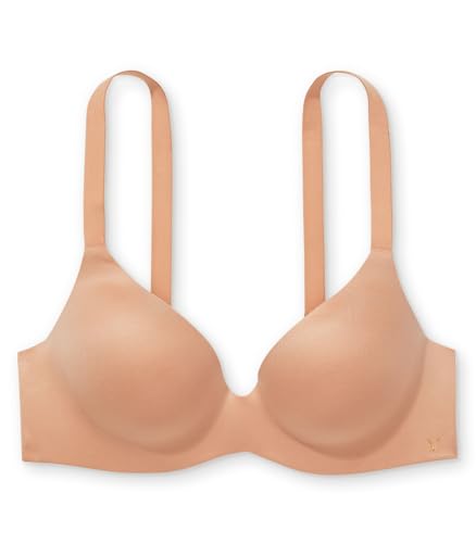 Victoria's Secret Infinity Flex Perfect Shape Bra, Push Up, Full Coverage, Wireless, Bras for Women, Beige(38DD)3