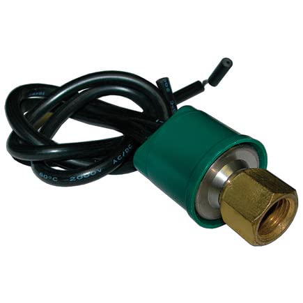 SANTECH INDUSTRIES Omega Environmental Technologies MT0383 Hvac Pressure Switch, Push Button, Pressure Sensitive, Automatic, Panel Mount, 1 Count