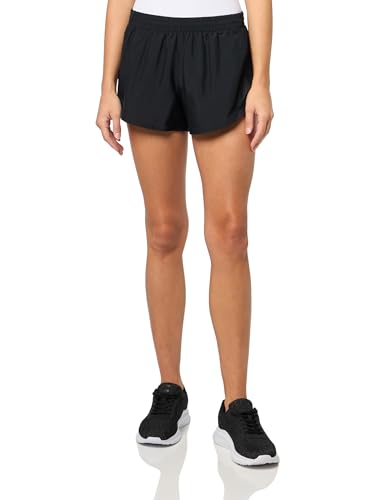 Under Armour Women's Mileage Shorts, (004) Black / / Black, Large