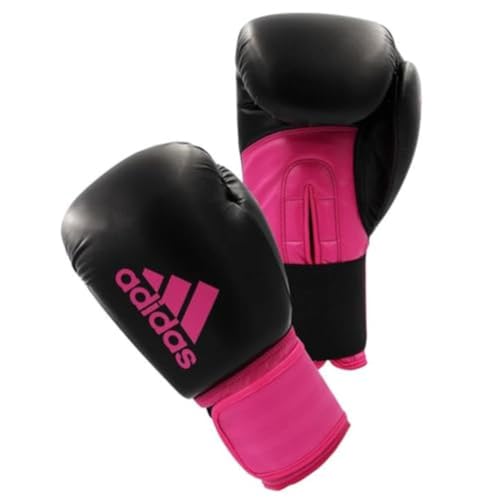 Image of adidas Hybrid 100 Women's Boxing Gloves 10oz Pink