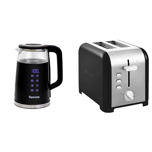 Koolatron Tetera Eléctrica 1.7L y Tostadora 2 rebanadas miniatura 1
