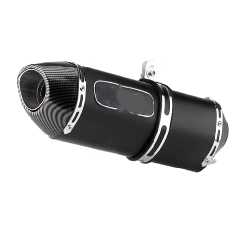 Silencieux d'échappement moto carbone 51mm universel gsx250 mt07 rc390