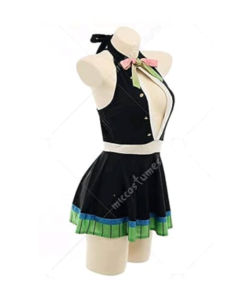 【靴付き】鬼滅の刃 甘露寺蜜璃 コスプレ 衣装 甘露寺蜜璃 コスプレ衣装 - 鬼滅の刃 コスプレ | 高品質 フル