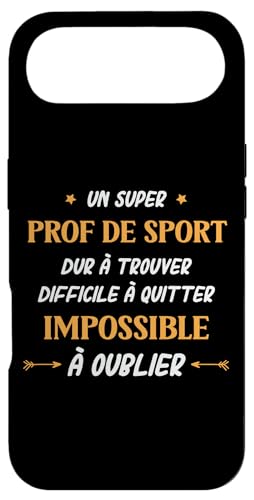Humour professeur sport homme super prof de sport �X�}�z�P�[�X iPhone Air �p