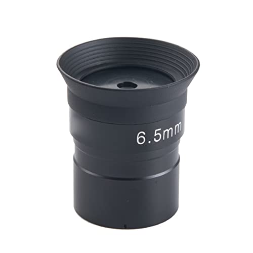 Ocular de 6.5mm para telescopio de astronomía con cuerpo de metal y diseño monocular