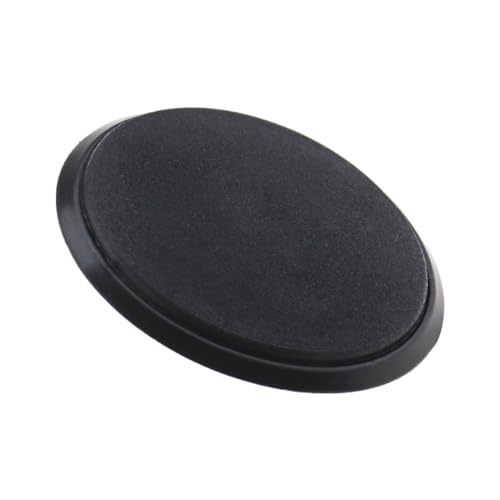 Be In Your Mind Kit de Eliminación de Limpiaparabrisas Trasero Automático Placa Simulada Cubierta de Orificio de Tornillo Decorativo Negro Tapón de Tapa de Enchufe Tapón de 46mm de Diámetro