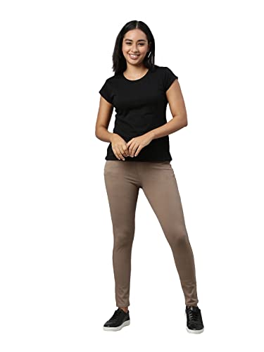 Image of GO COLORS Women Mid Rise Premium Straight Jeans