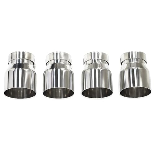 Tuyaux d'échappement pour BMW F80 M3 F82 M4 F87 M2 - Finition de buse argent à emmancher
