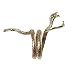 Produktbild Zigarettenhalter Ring, Schlangenraucher Fingerhalter Ring Verstellbarer Fingerzigarettenhalter Schützt Finger vor Verbrennungen und Flecken für Frauen Männer, kreativer Vintage Metallfinger-Clip-Zigar