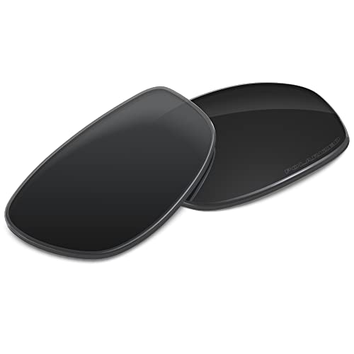 Image of Performance Replacement Lenses Compatible with Oakley Monster Dog Polarized Etched-Carbon Black