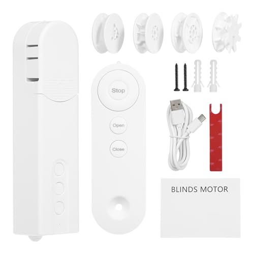 Image of Motorized Blinds Drive Motor WiFi Control Smart Chain Roller App Control Shade Timer Schedule with Remote Control