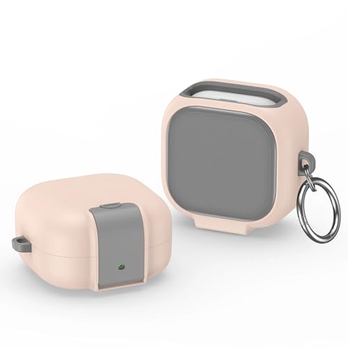 For �T���X�� Buds4/buds4Pro �C���z���J�o�[ for �T���X�� Buds 4/buds 4Pro �Ή� �ϏՌ��V�F���P�[�X �J���r�i�t�b�N�t���Ŏ����^�тɕ֗� ���h�~ �����[�d�\ ���s�p�̏��^�y�ʃP�[�X �҂�����t�B�b�g (�s���N)