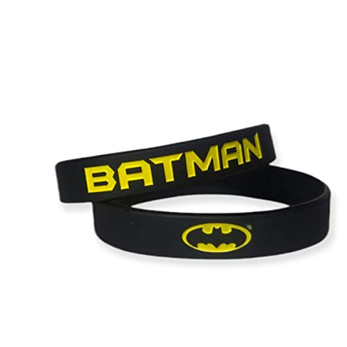 Skyuni collection Natural rubber Batman rubber wristband for men