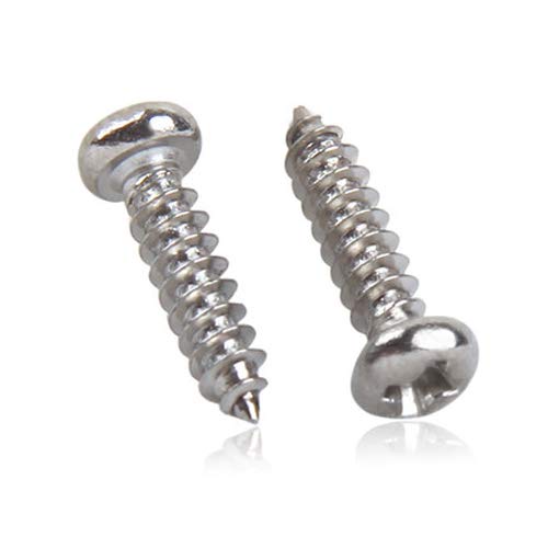 M3 Phillips Round Head Screw Alloy Self tapping screw cross head electronic screws bolt Tightening screw 4-35mm length - (Dimensions: M3 x 20mm 50Pcs)