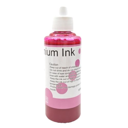 Zenfora PFI-300 PFI-5100 PFI300 PFI5100 Refill Pigment Ink Compatible with ImagePROGRAF PRO300 PRO310 PRO-300 PRO-310 A3+ Printer(100ML Pigment-PM)