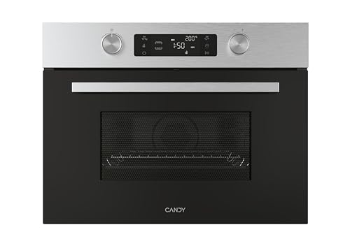 Candy Wave 800 CA4MWNBB6N, Microondas con Grill, 44L, 900W-1750W, 5 Niveles de Potencia, Mando...