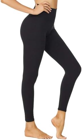 NexiEpoch High Waisted Leggings for Women – Black Tummy Control Compression Soft Yoga Pants for Workout Reg & Plus Size NexiEpoch High Waisted Leggings for Women – Black Tummy Control Compression Soft Yoga Pants for Workout Reg & Plus Size