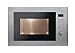 Candy MIC25GDFX Forno a Microonde da Incasso con Grill al Quarzo, 25 Litri, 800W, 8 Livelli di Potenza, Funzione Scongelamento, 59.5x38.8x40 cm, Acciaio Inox