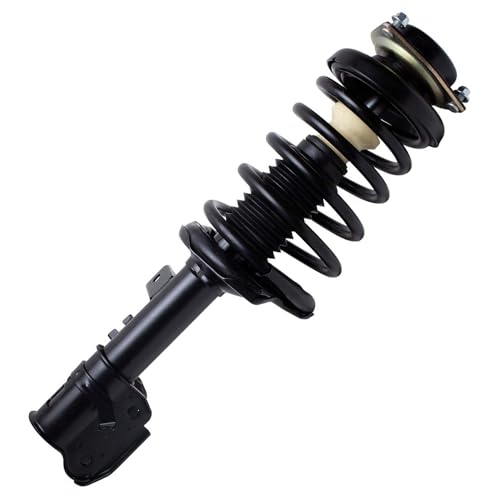 Image of Detroit Axle - RWD 2pc Front Struts for 1999-2001 Nissan Pathfinder 2001 INFINITI QX4, Struts with Coil Spring Assembly Replacement Suspension