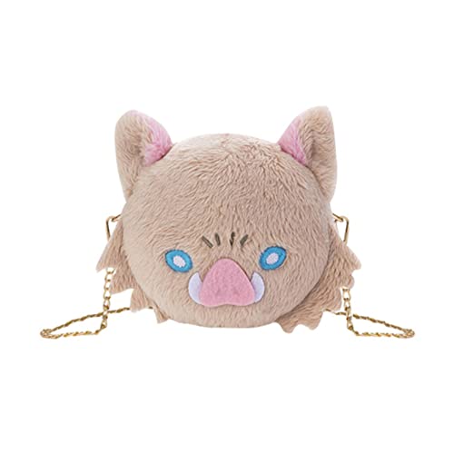 ROSETOR x Demon Slayer Animation Peripheriebeutel aus Plüsch, zweidimensional Rose