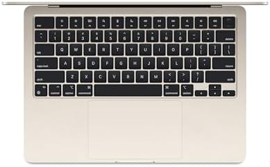Apple 2024 MacBook Air 13-inch Laptop with M3 chip: Built for Apple Intelligence, 13.6-inch Liquid Retina Display, 16GB Unified Memory, 256GB SSD Storage; Starlight, English - 1
