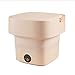 YANGXIN Mini Lavadora Ropa Interior Pequeña Niños Plegable Automático 4.5L Rosa 11.22x9.76 Pulgadas