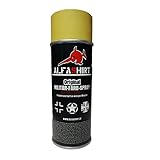 Sehr ergiebig Militär Sprayfarben Farbspray Lack RAL Farben Bundeswehr Restaurieren, RAL Farben:RAL 1002 Sandgelb matt