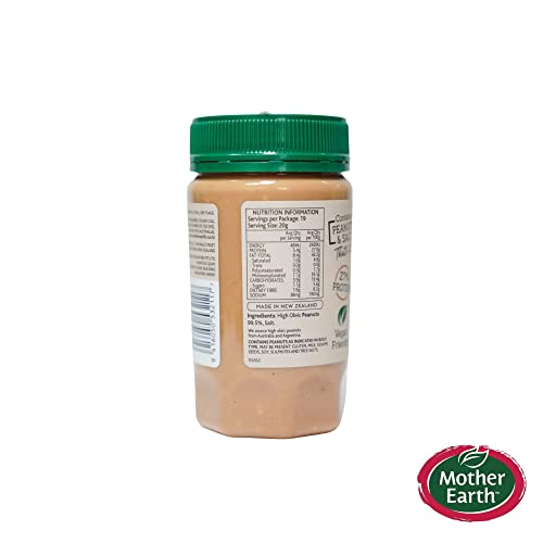 Mother Earth Peanut Butter Crunchy Natural - 380G & Peanut Butter Smooth Natural - 380G
