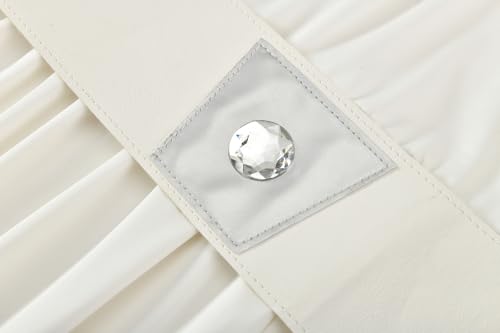 Princess Costume Belt Women White Leather Belts Cosplay Props Halloween Accessories Outfit for Adults3