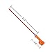 ZHEQOGZH Handheld Cattle Prod Electric Livestock Prod Stick for Cow Pig Sheep 41.3 Inches, Batteries-Operated, Orange