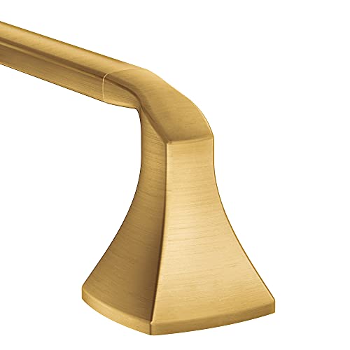 Super Deal Product Moen YB5118BG Voss Collection 18-Inch Bathroom Towel Bar, Gold