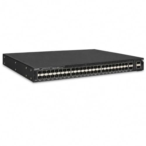 Image of Ruckus ICX7550-48F Managed Switch, 36x 100 /1000 Mbps SFP + 12x 1 /10GbE SFP+ Fiber, 2x 40 /100GbE QSFP+ + Modular Expansion Slot Uplinks, Dual Hot-Swap PSU - Stackable Campus Switch - ICX7550-48F