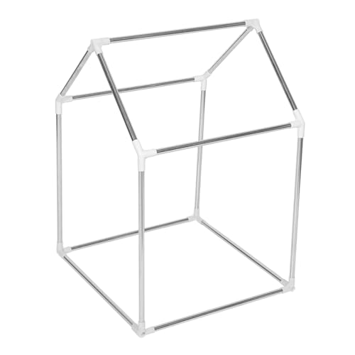 Gogogmee Estructura Metálica para Tienda de Campaña Infantil Montaje Fácil Kit Resistente para Casita de DIY Marco y Seguro para Desmontable y Portátil