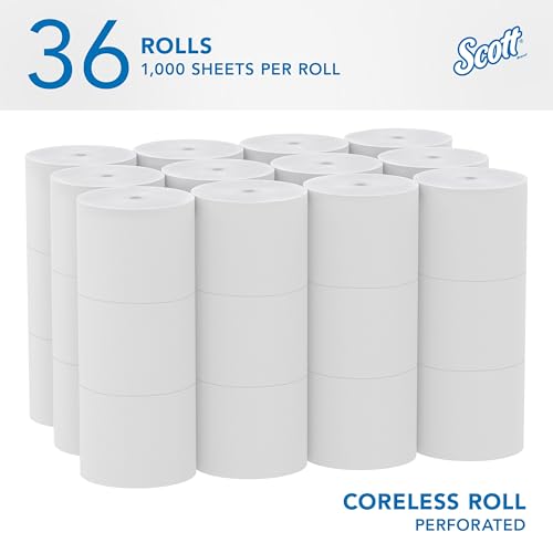 Scott Professional Coreless Toilet Paper, Bulk, 36 Rolls (04007) - image 2