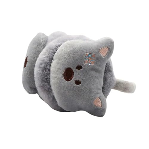 Cache-Oreilles Enfant Ours en Peluche Kaki - Un Doux Cocon de Chaleur pour l'Hiver